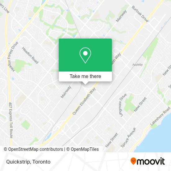 Quickstrip map
