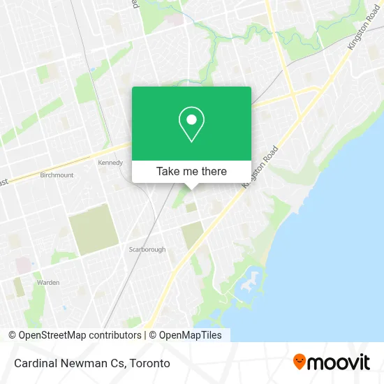 Cardinal Newman Cs map