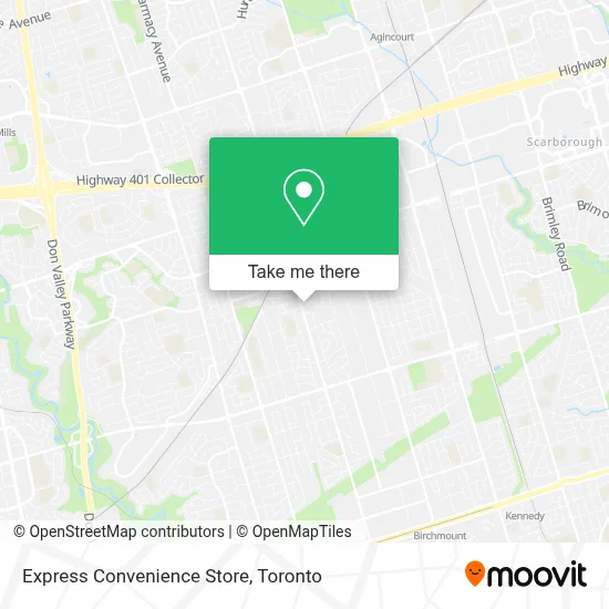 Express Convenience Store map