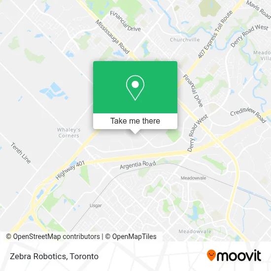 Zebra Robotics map