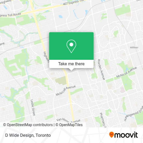 D Wide Design map