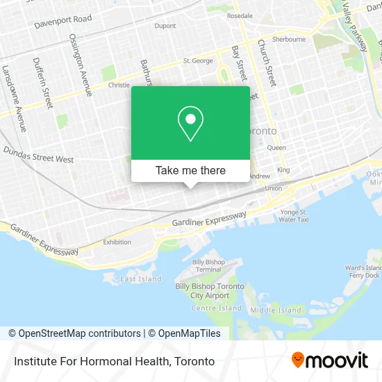 Institute For Hormonal Health map
