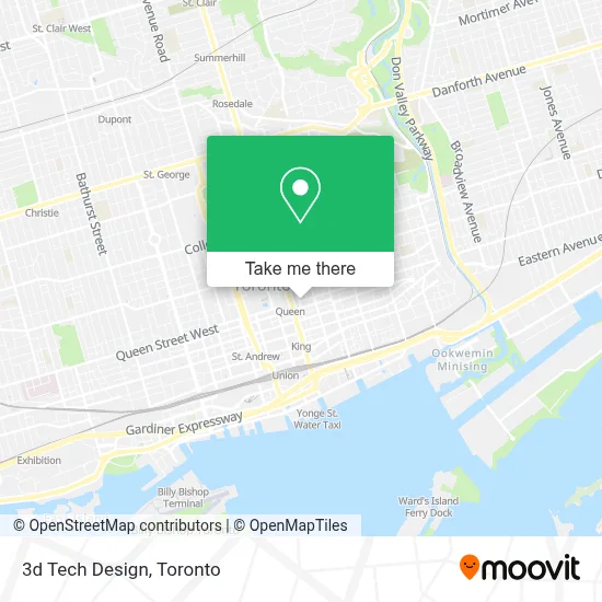 3d Tech Design map