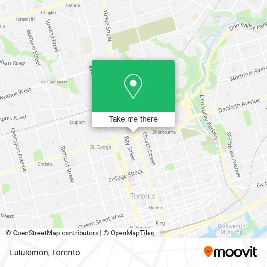 Lululemon map