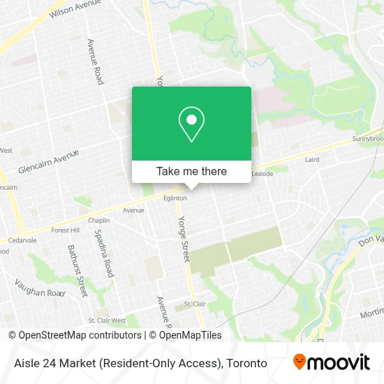Aisle 24 Market (Resident-Only Access) map