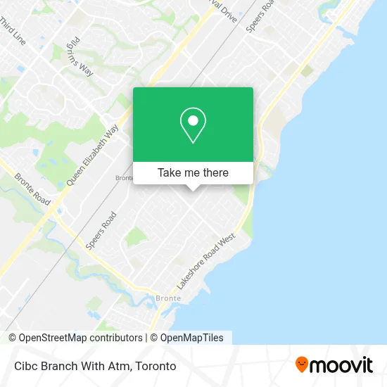 Cibc Branch With Atm map