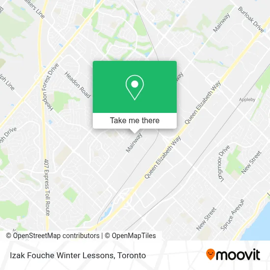 Izak Fouche Winter Lessons map