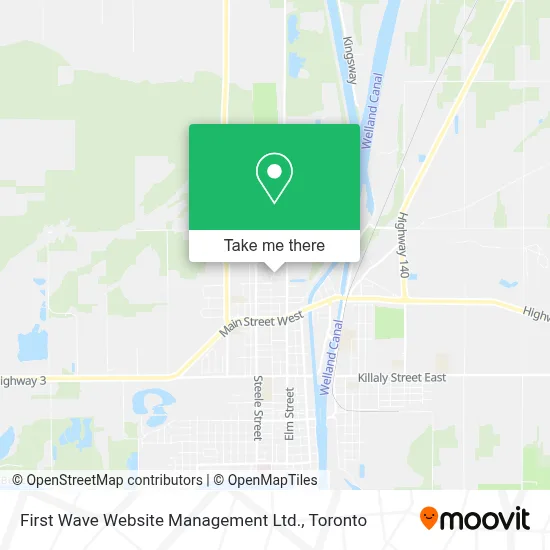 First Wave Website Management Ltd. map