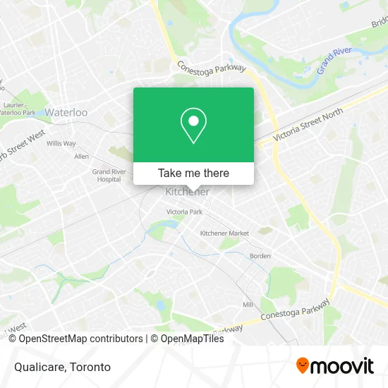 Qualicare map