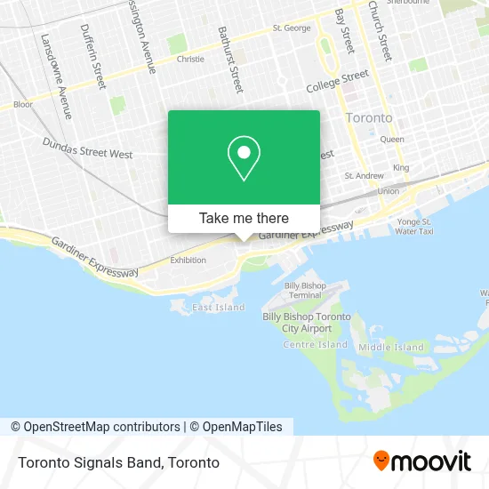 Toronto Signals Band map
