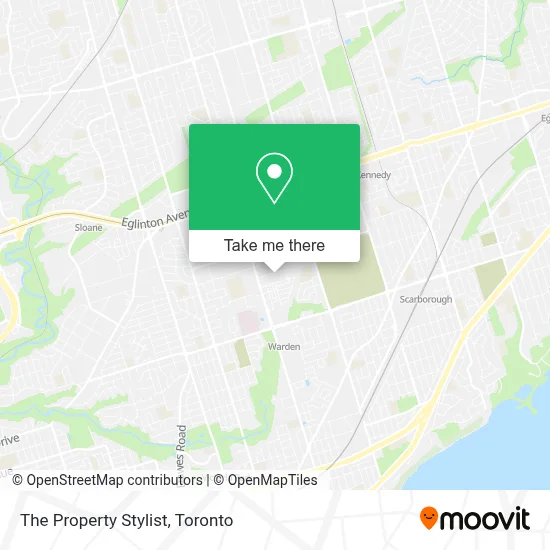 The Property Stylist map