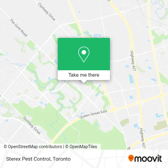 Sterex Pest Control map