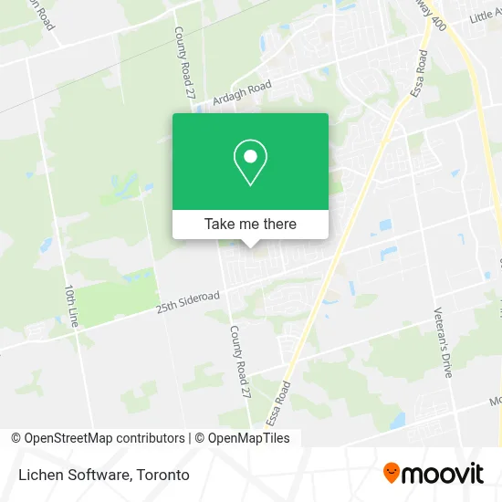 Lichen Software map