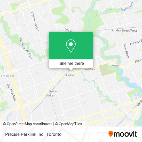 Precise Parklink Inc. map