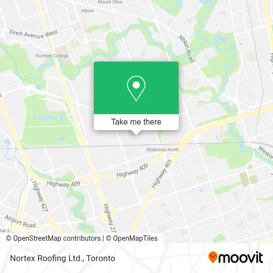 Nortex Roofing Ltd. map