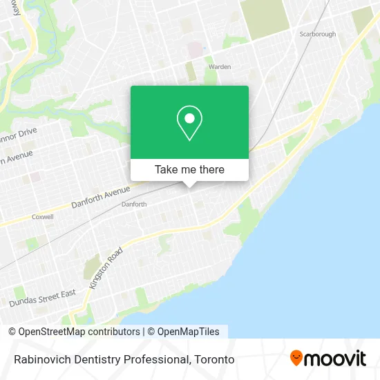 Rabinovich Dentistry Professional map