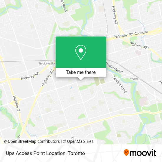 Ups Access Point Location plan