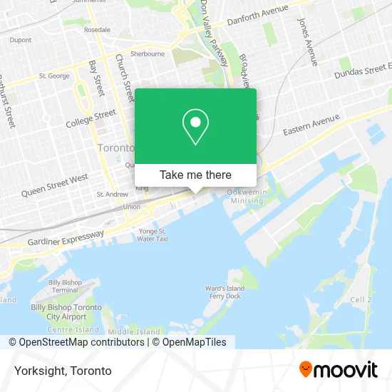 Yorksight map