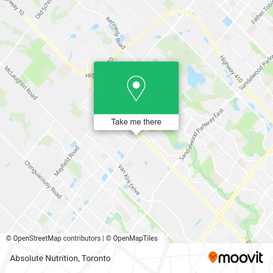 Absolute Nutrition map