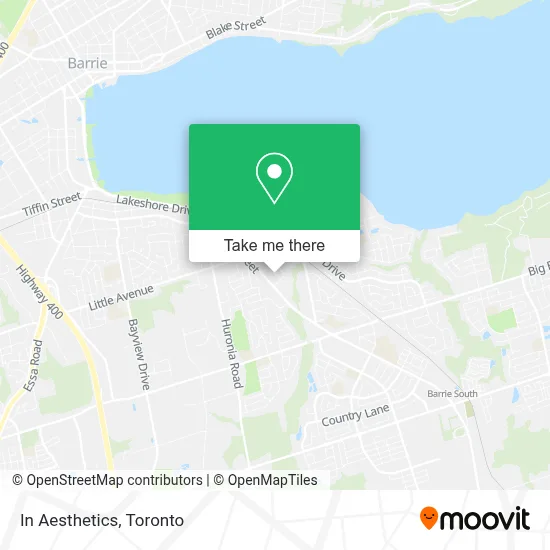 In Aesthetics map