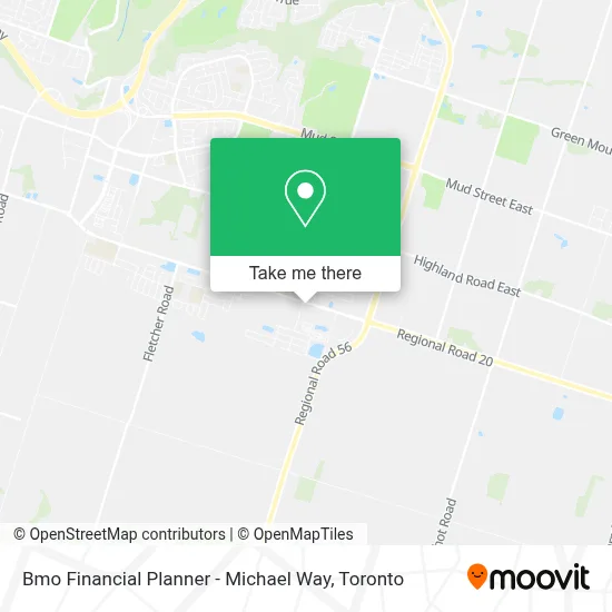 Bmo Financial Planner - Michael Way map