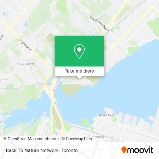 Back To Nature Network map
