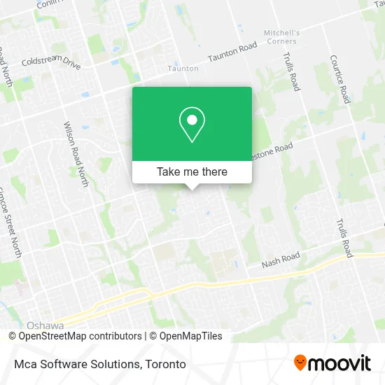 Mca Software Solutions map