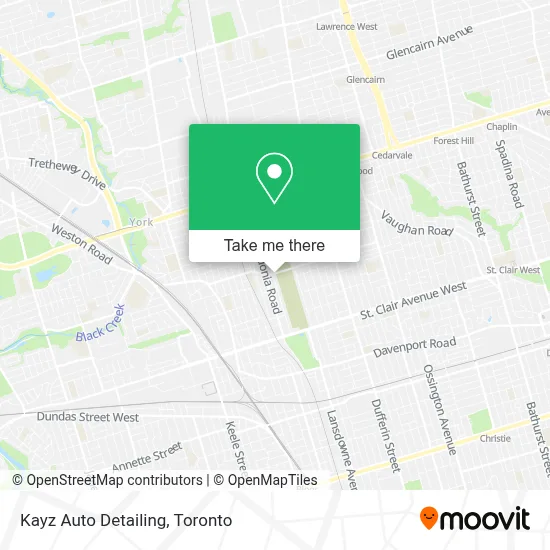 Kayz Auto Detailing map