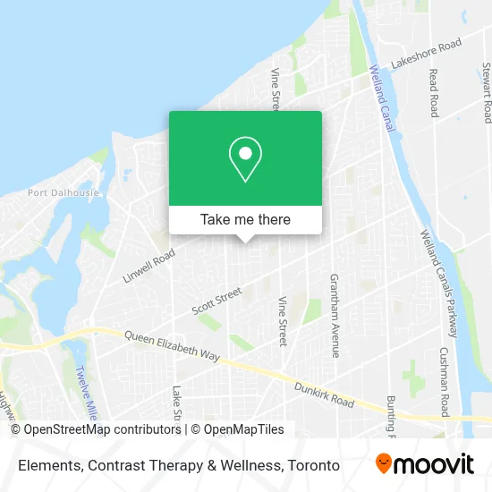 Elements, Contrast Therapy & Wellness map
