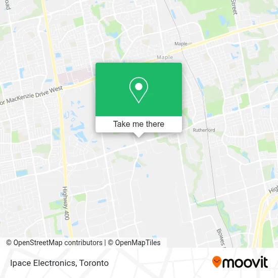 Ipace Electronics map