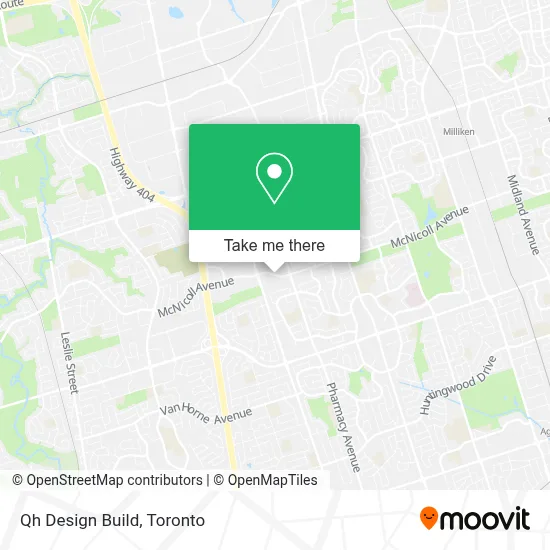 Qh Design Build map