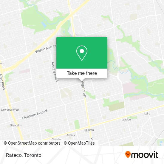 Rateco map
