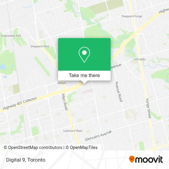 Digital 9 map
