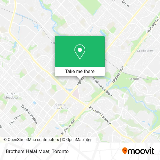 Brothers Halal Meat map