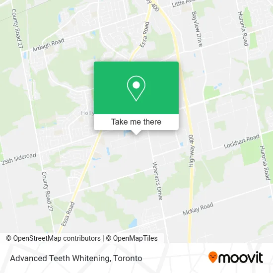 Advanced Teeth Whitening map