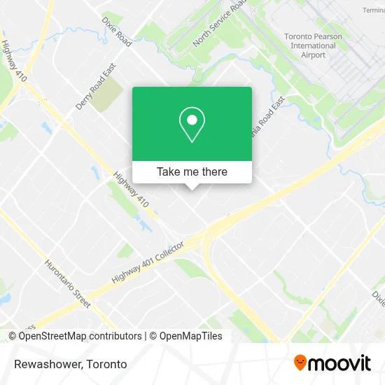 Rewashower map