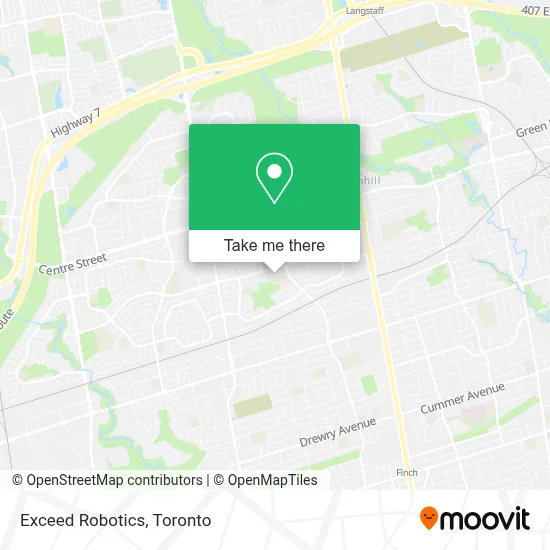Exceed Robotics map