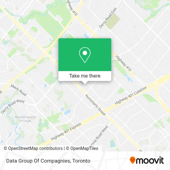 Data Group Of Compagnies map