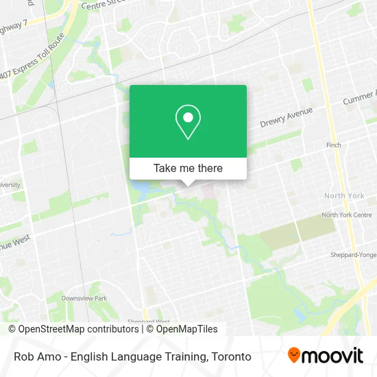 Rob Amo - English Language Training map