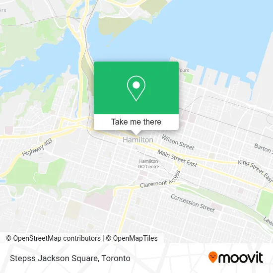 Stepss Jackson Square map