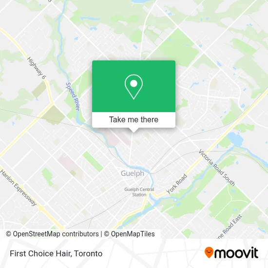 First Choice Hair map