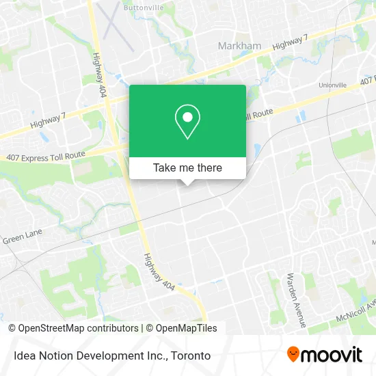 Idea Notion Development Inc. map