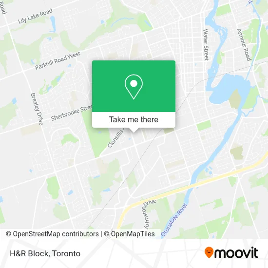 H&R Block map