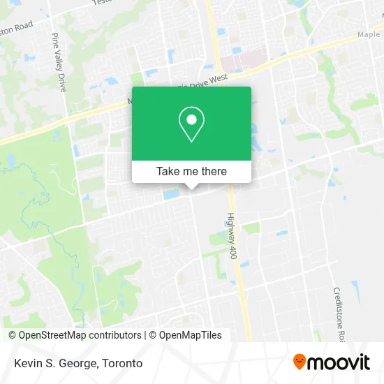 Kevin S. George map