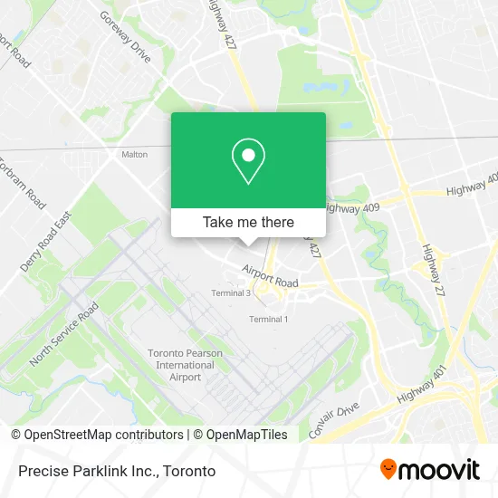 Precise Parklink Inc. map