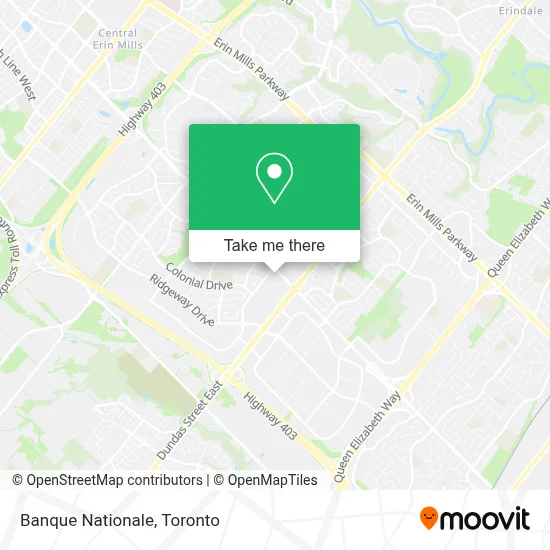 Banque Nationale map