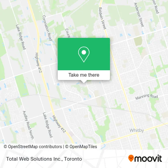 Total Web Solutions Inc. map