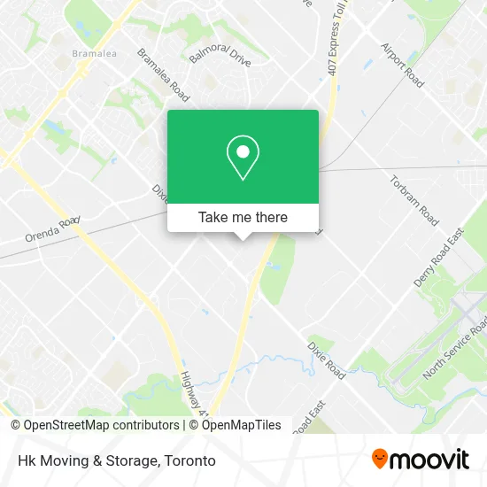 Hk Moving & Storage map
