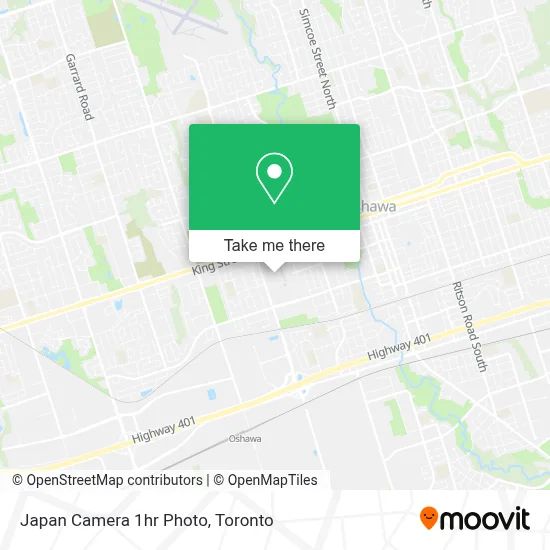 Japan Camera 1hr Photo map
