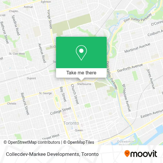 Collecdev-Markee Developments map